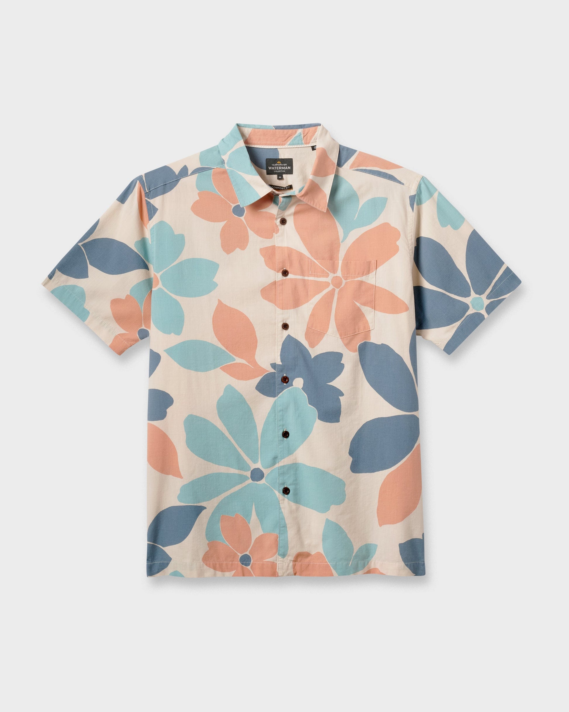 Waterman Flower Power Shirt - Moonbeam - Quick Silver