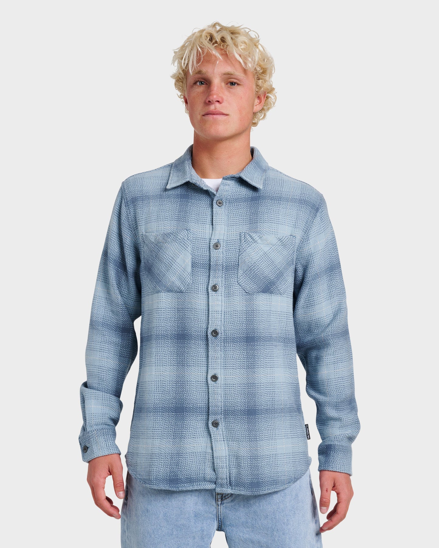 Dna Flannel Shirt - China Blue - Quick Silver