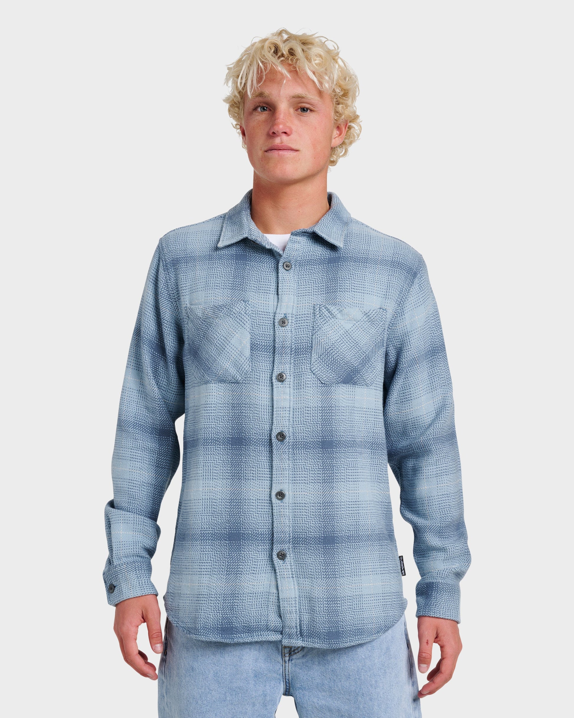 Dna Flannel Shirt - China Blue - Quick Silver