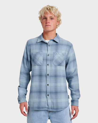 Dna Flannel Shirt - China Blue - Quick Silver