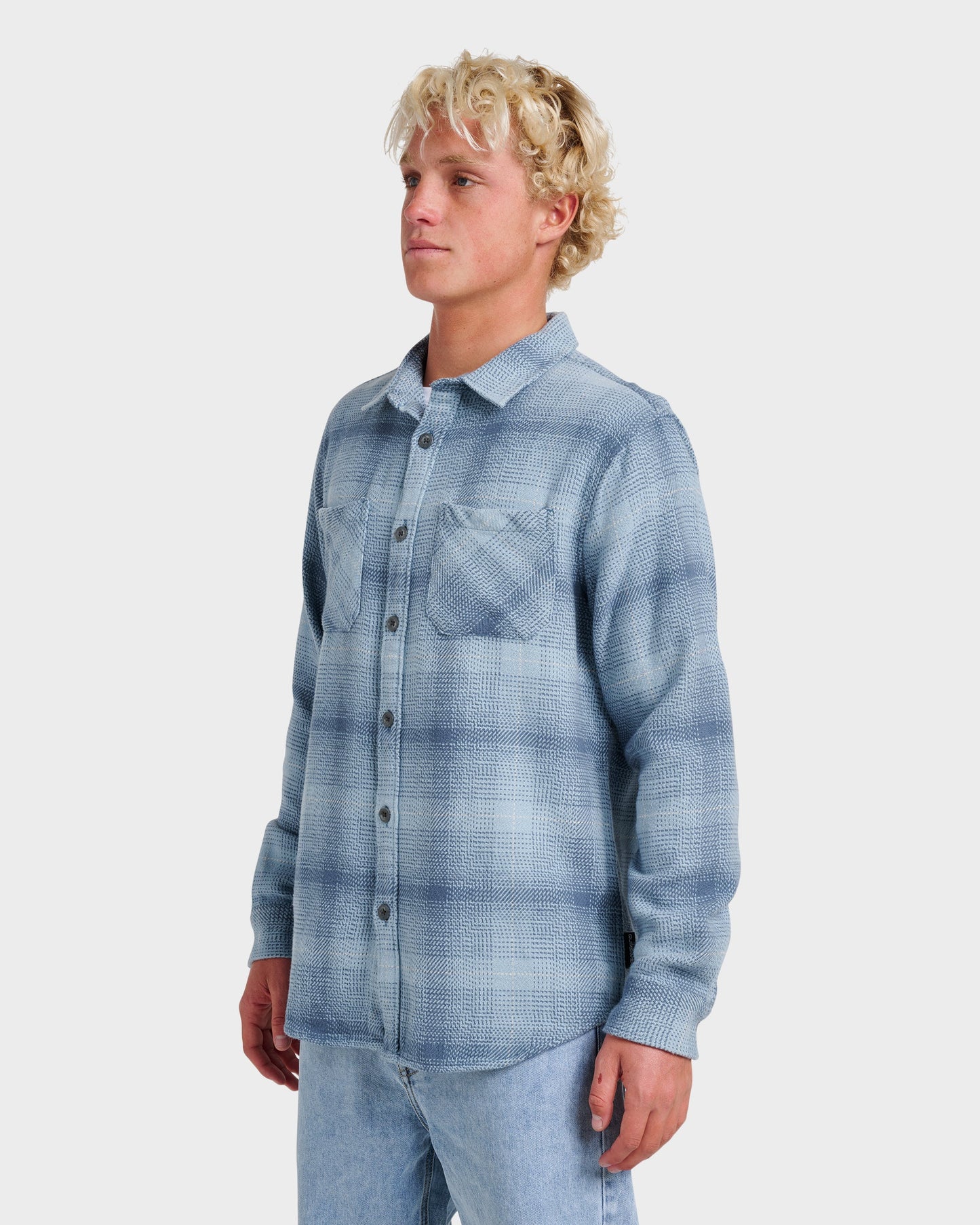 Dna Flannel Shirt - China Blue - Quick Silver