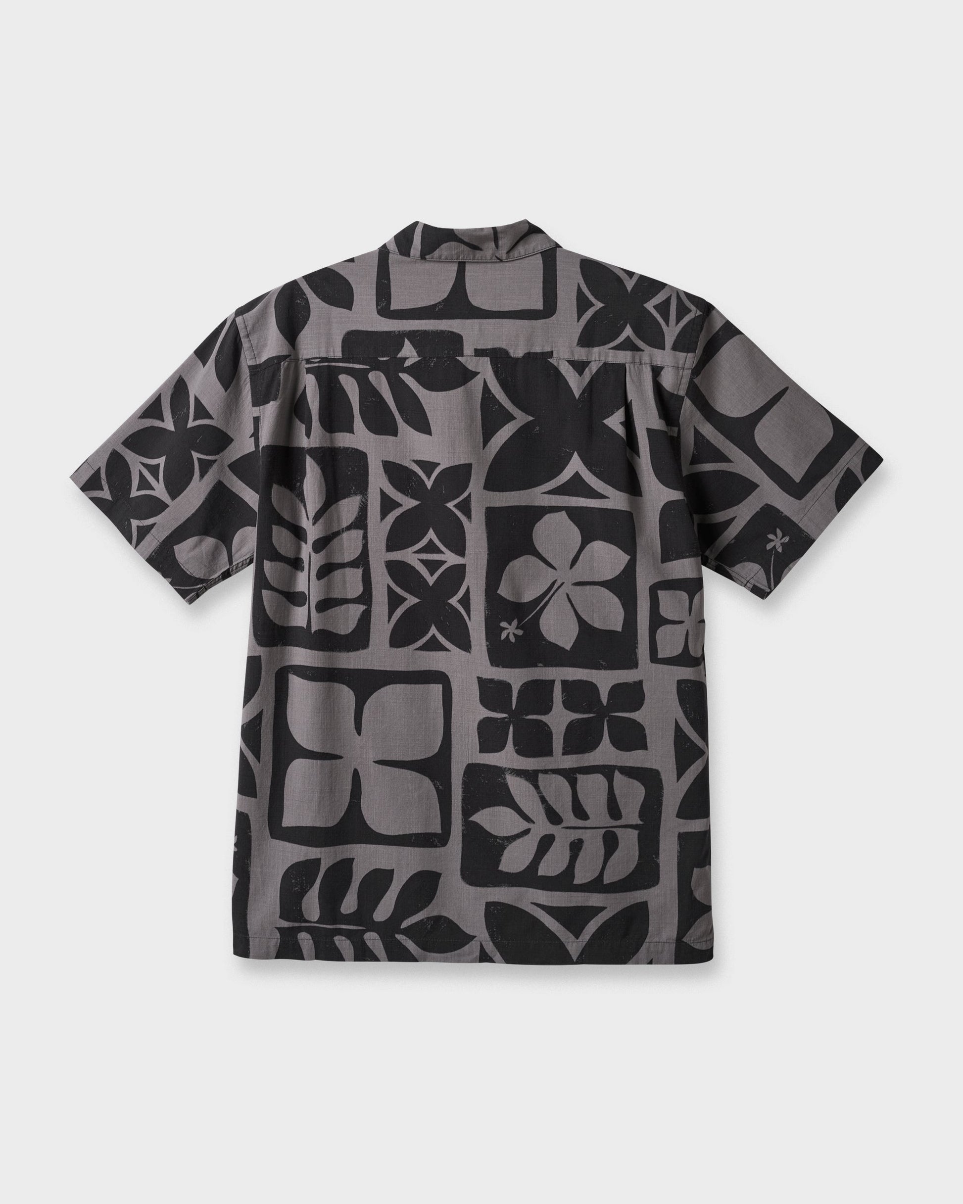Waterman Tiki Island Shirt - Phantom - Quick Silver