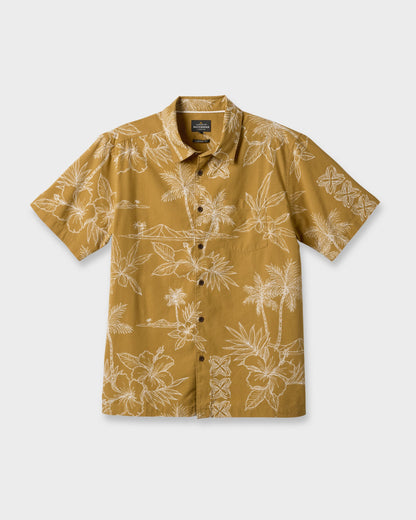 Waterman Scenic Drive Shirt - Wood Thrush - Quick Silver