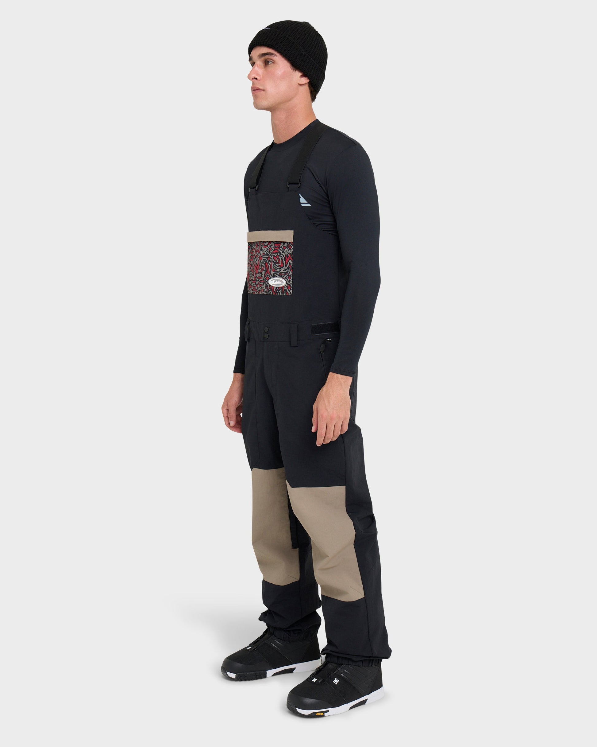 Fly High Snow Bib - Quick Silver
