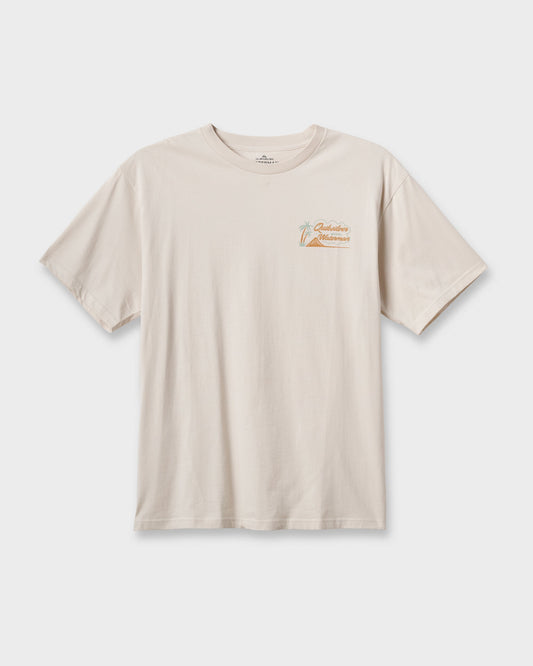 Waterman Tropic Island Classic T-shirt - Moonbeam - Quick Silver