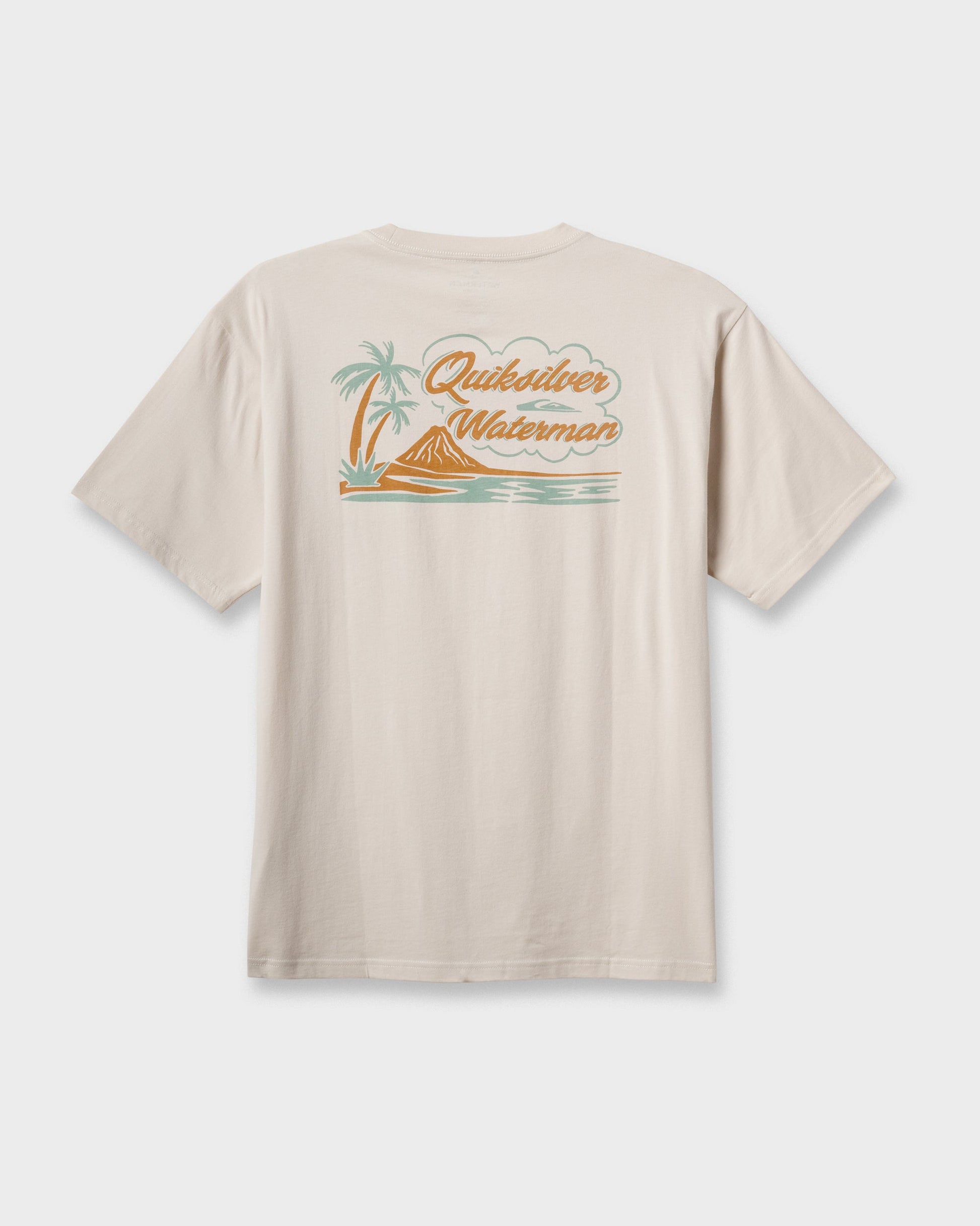 Waterman Tropic Island Classic T-shirt - Moonbeam - Quick Silver