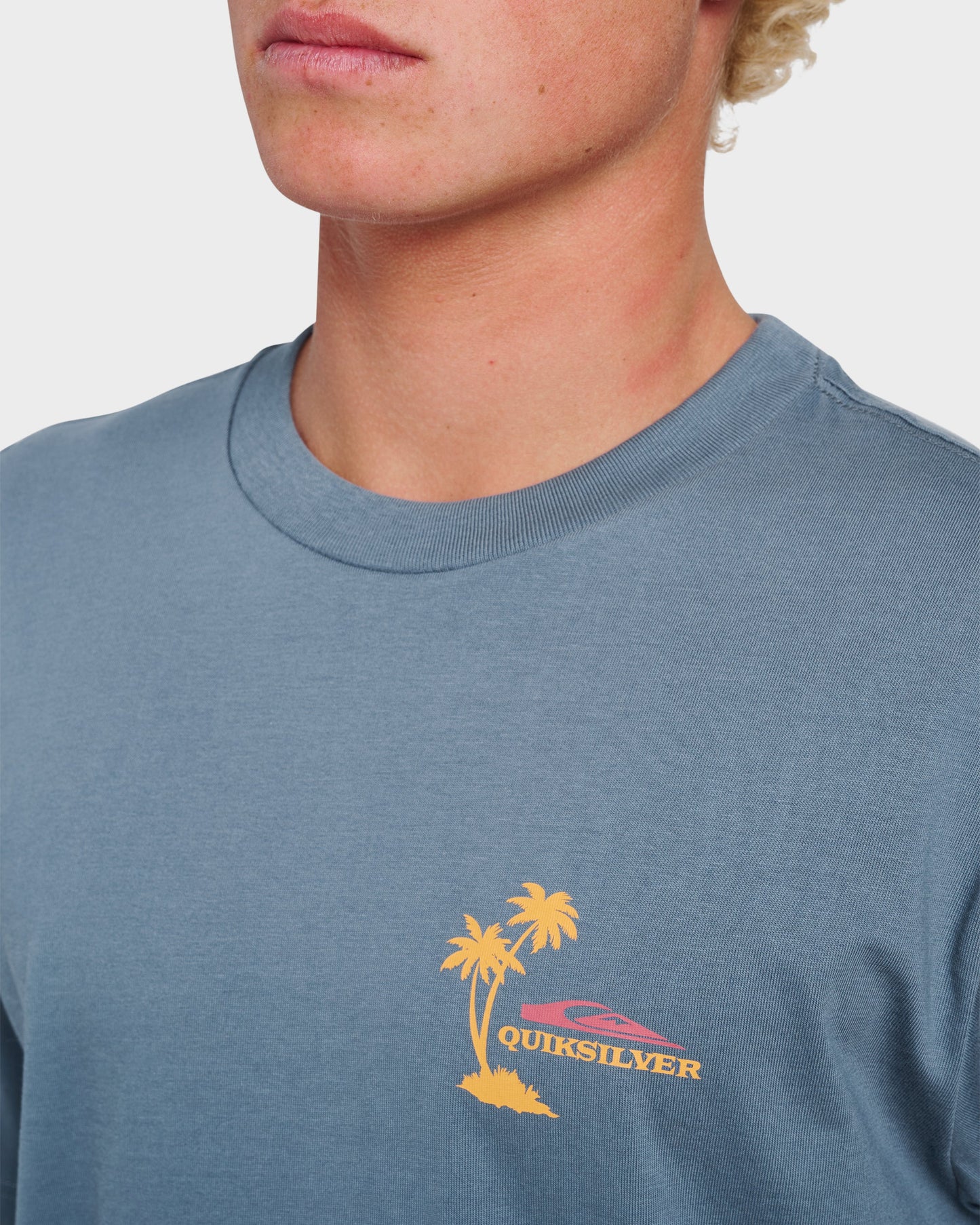 Tropical Surf Classic T-shirt - China Blue - Quick Silver