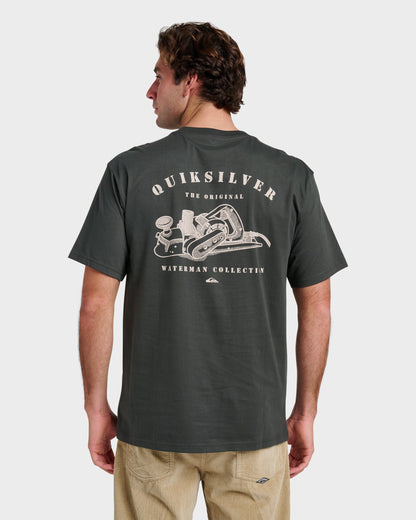 Waterman Planer Classic T-shirt - Phantom - Quick Silver