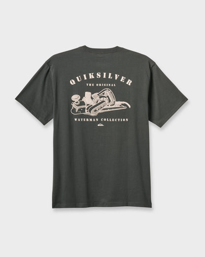 Waterman Planer Classic T-shirt - Phantom - Quick Silver