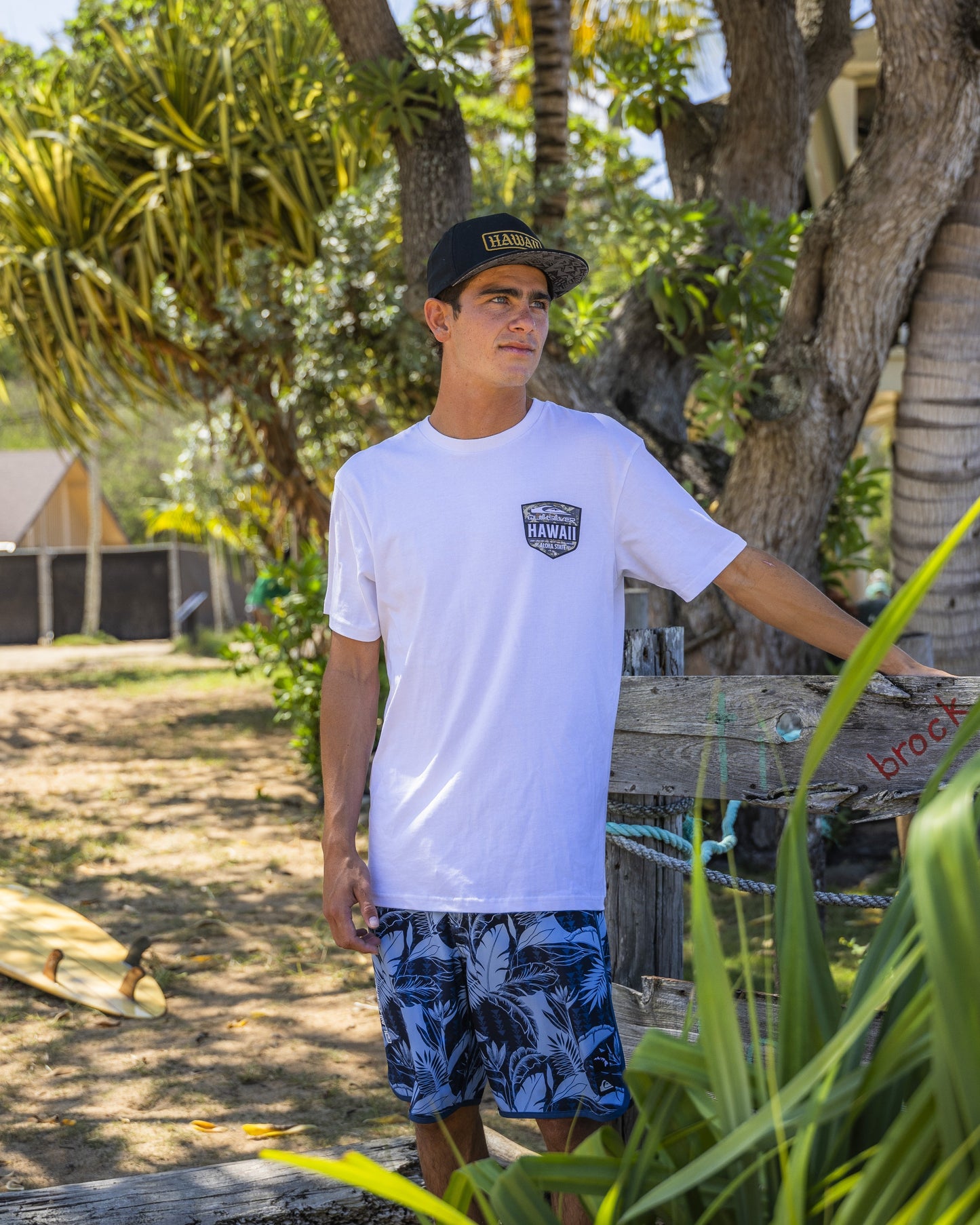 Hi Shield Classic T-shirt - White - Quick Silver