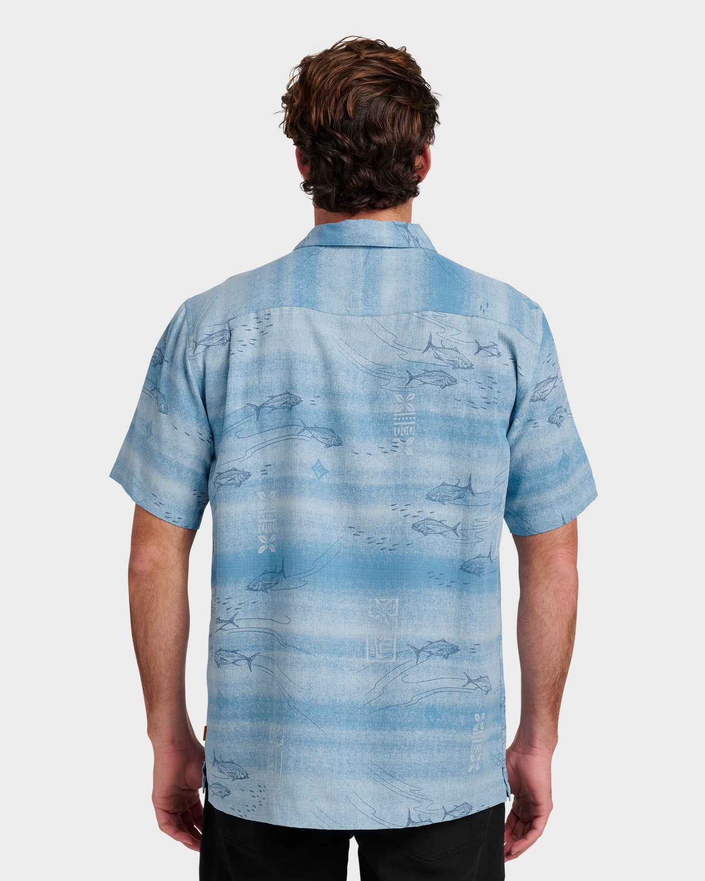 Waterman Go Fish Shirt - Sterling Blue - Quick Silver
