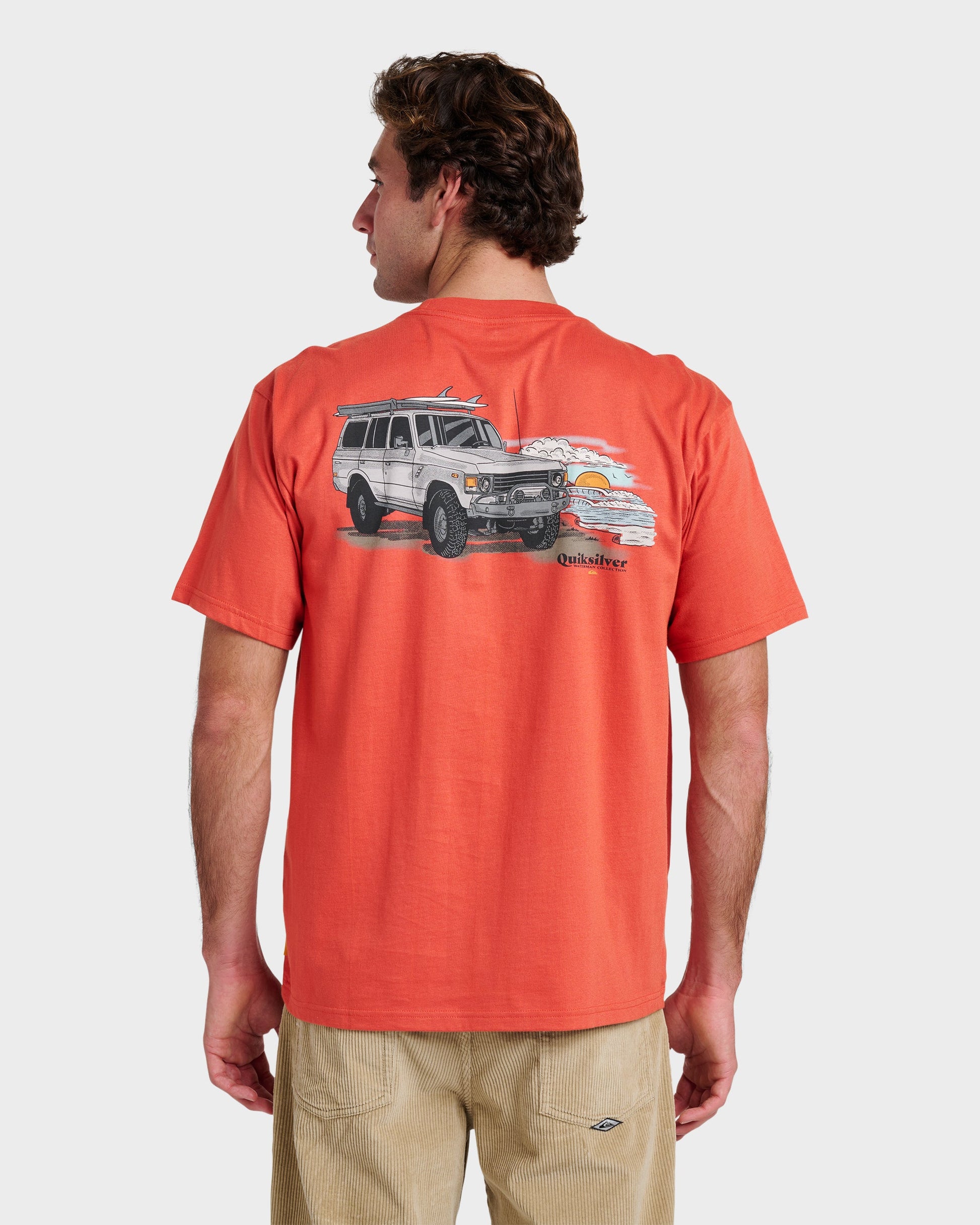 Waterman Adventures Classic T-shirt - Hot Sauce - Quick Silver