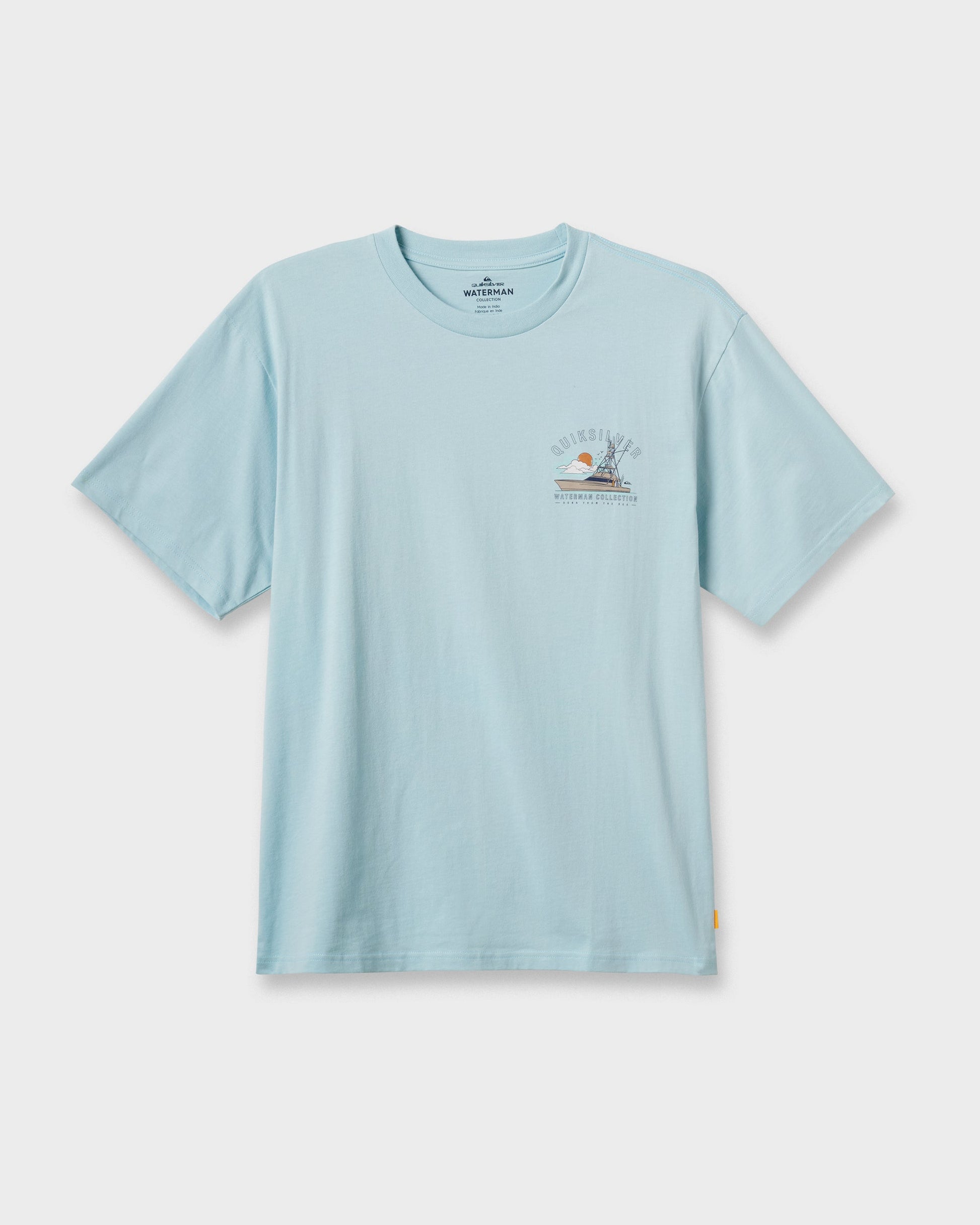 Waterman The Rig Classic T-shirt - Sterling Blue - Quick Silver