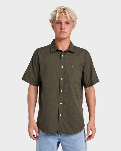 Shoreline Classic Short Sleeve Shirt - Grape Leaf - Quick Silver