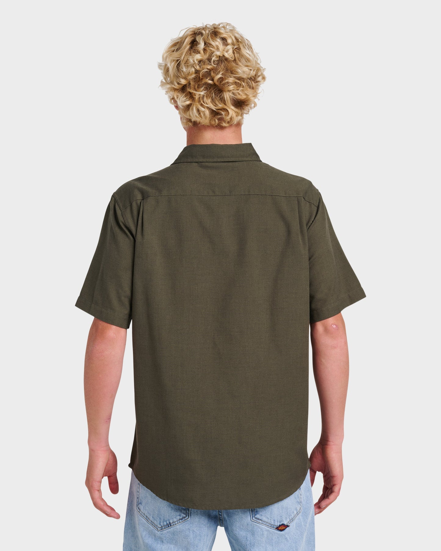 Shoreline Classic Short Sleeve Shirt - Grape Leaf - Quick Silver