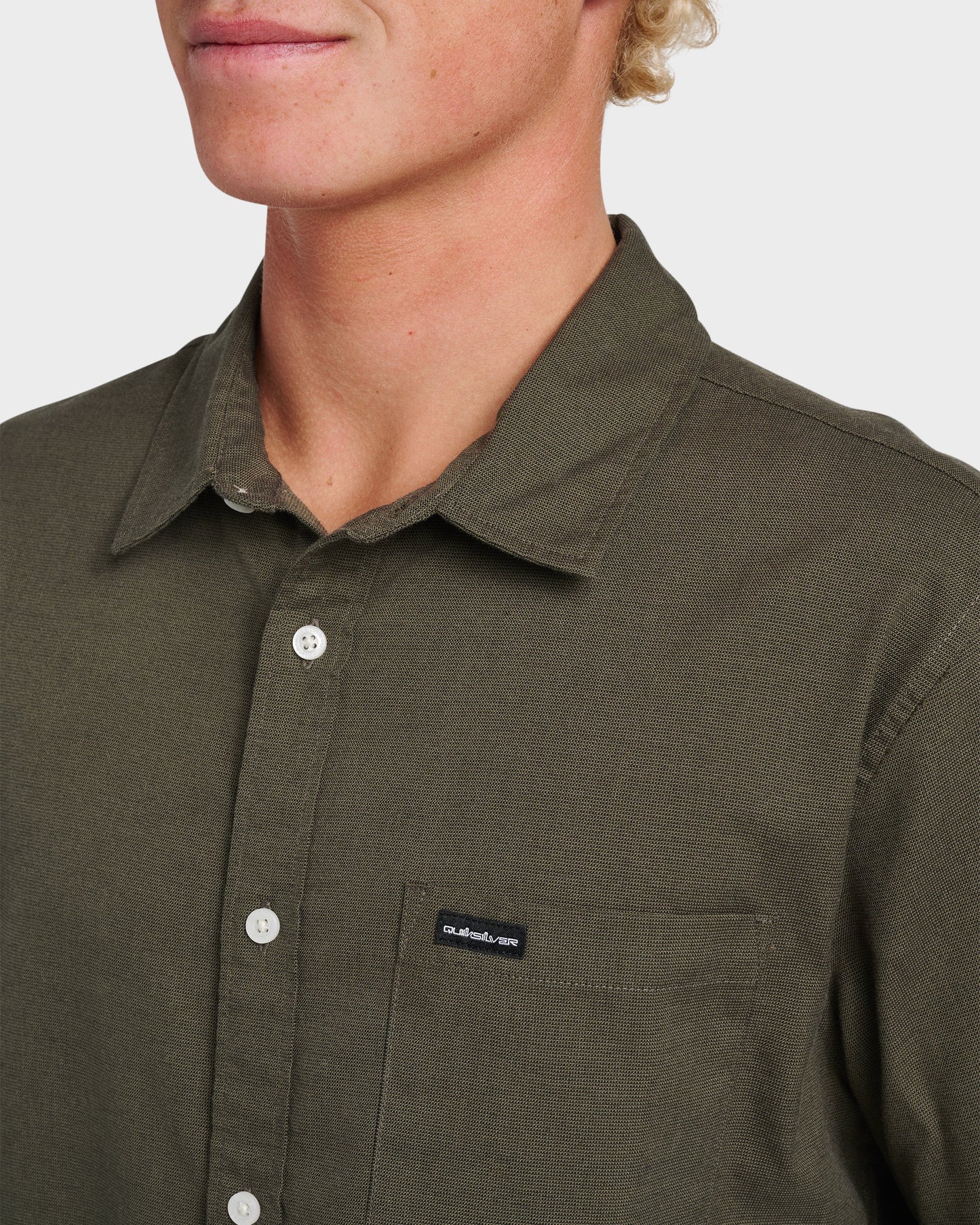 Shoreline Classic Short Sleeve Shirt - Grape Leaf - Quick Silver