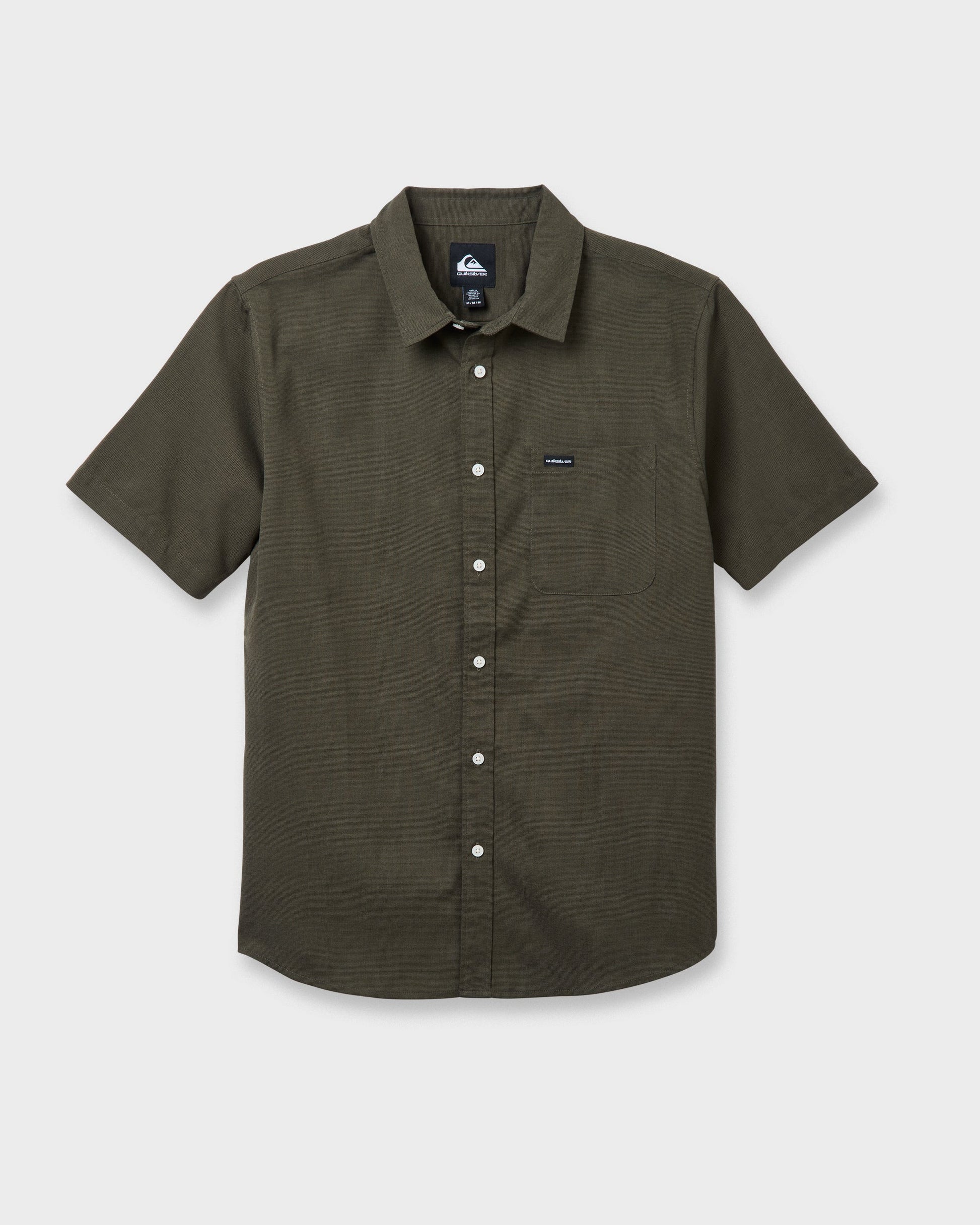 Shoreline Classic Short Sleeve Shirt - Grape Leaf - Quick Silver