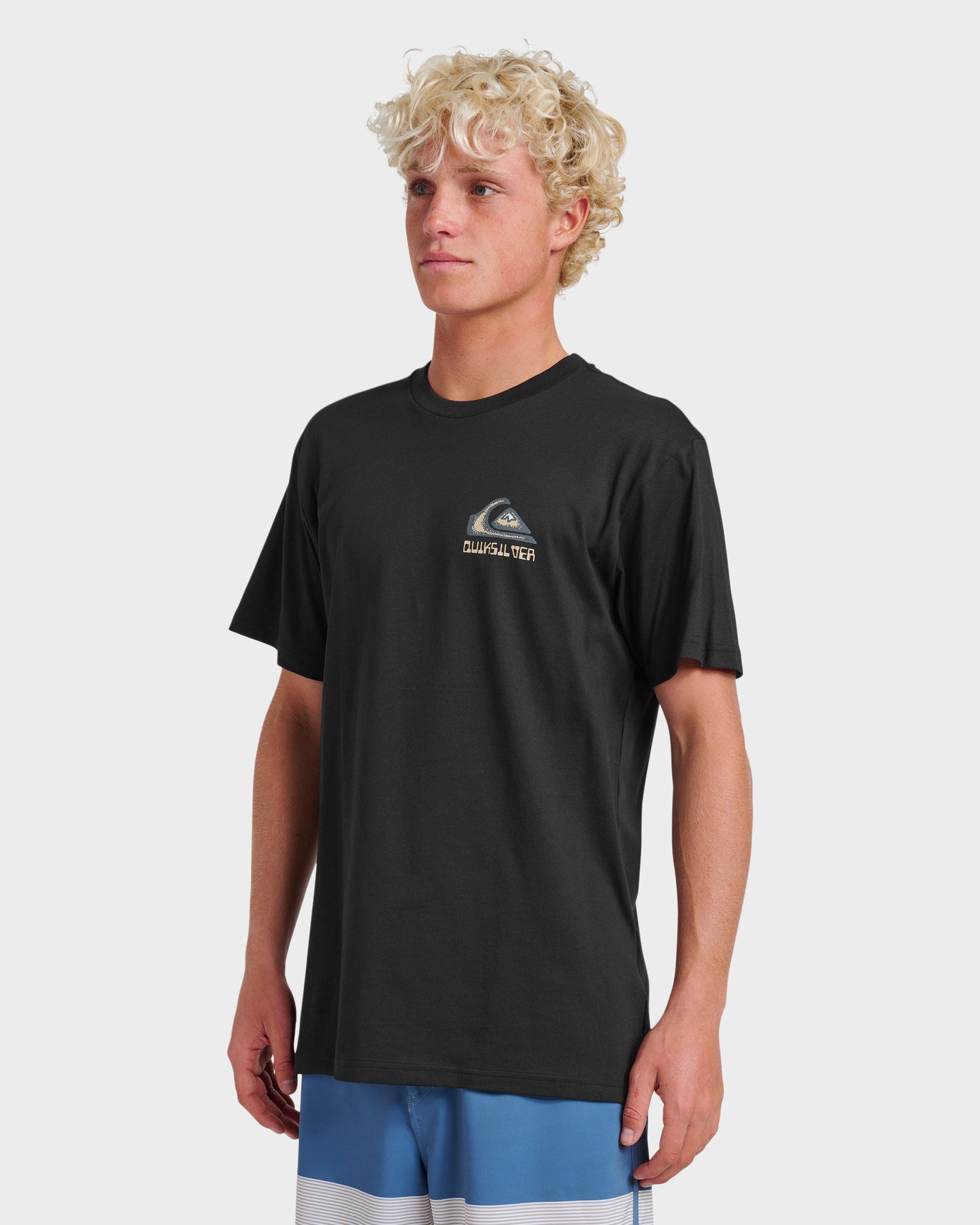 Mini Connection Classic T-shirt - Black - Quick Silver