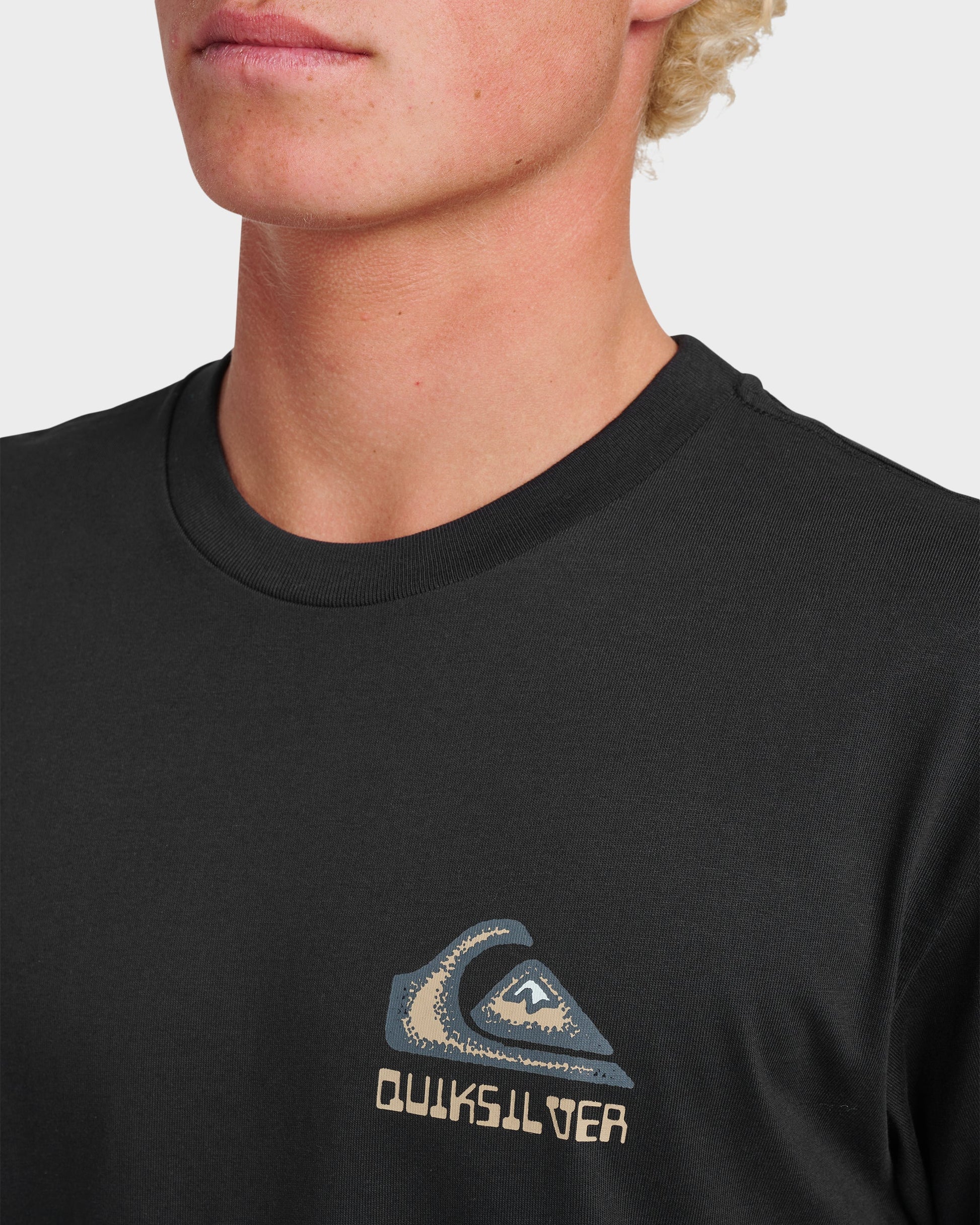 Mini Connection Classic T-shirt - Black - Quick Silver