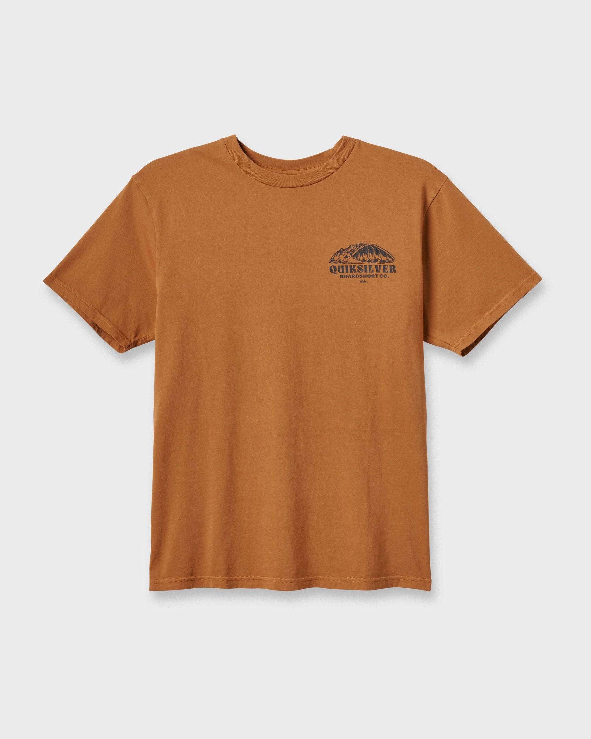 Going Leftpigment Dye T-Shirt - Almond - Quick Silver