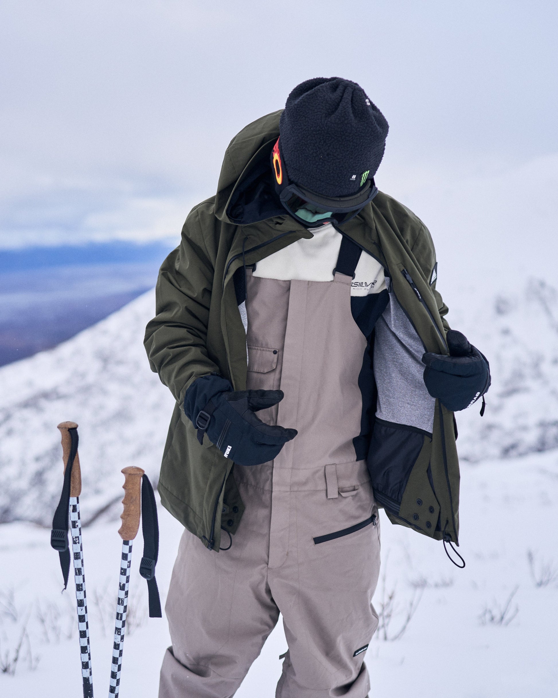 Utility Snow Bib - Quick Silver