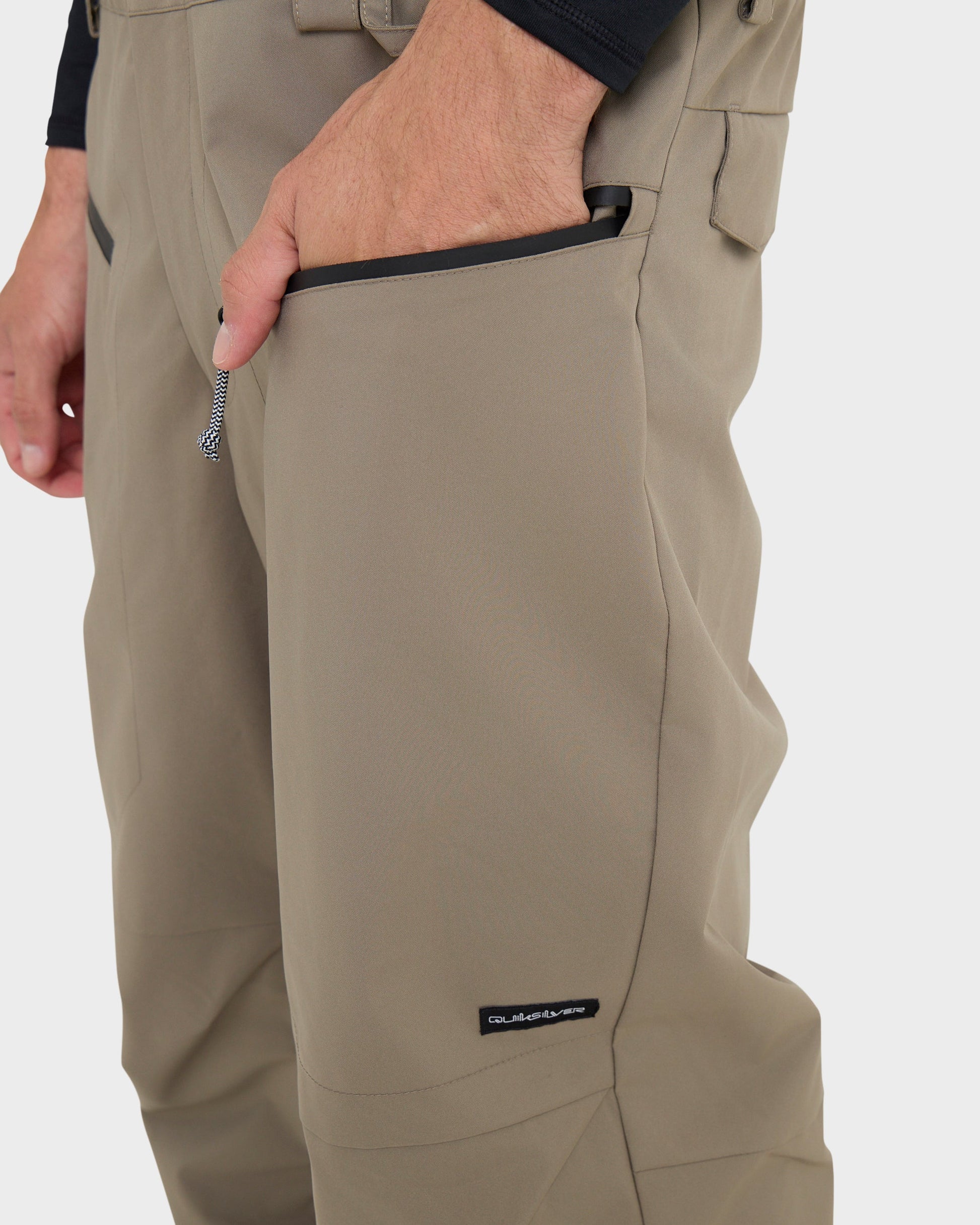 Utility Snow Bib - Quick Silver