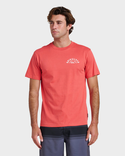 Sunrise Arch Classic T-shirt - Mineral Red - Quick Silver