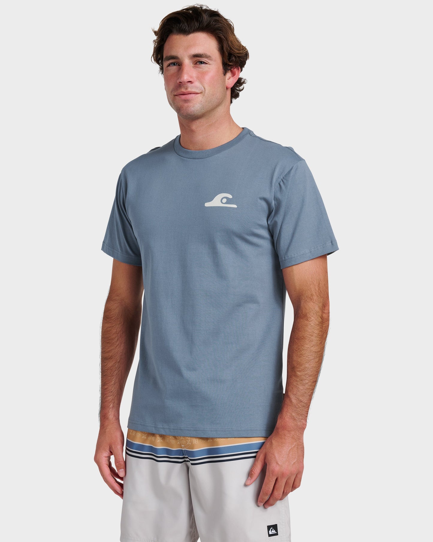 Primitive Scripture Classic T-shirt - China Blue - Quick Silver