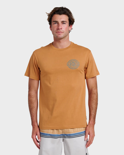 Mirrored Classic T-shirt - Almond - Quick Silver