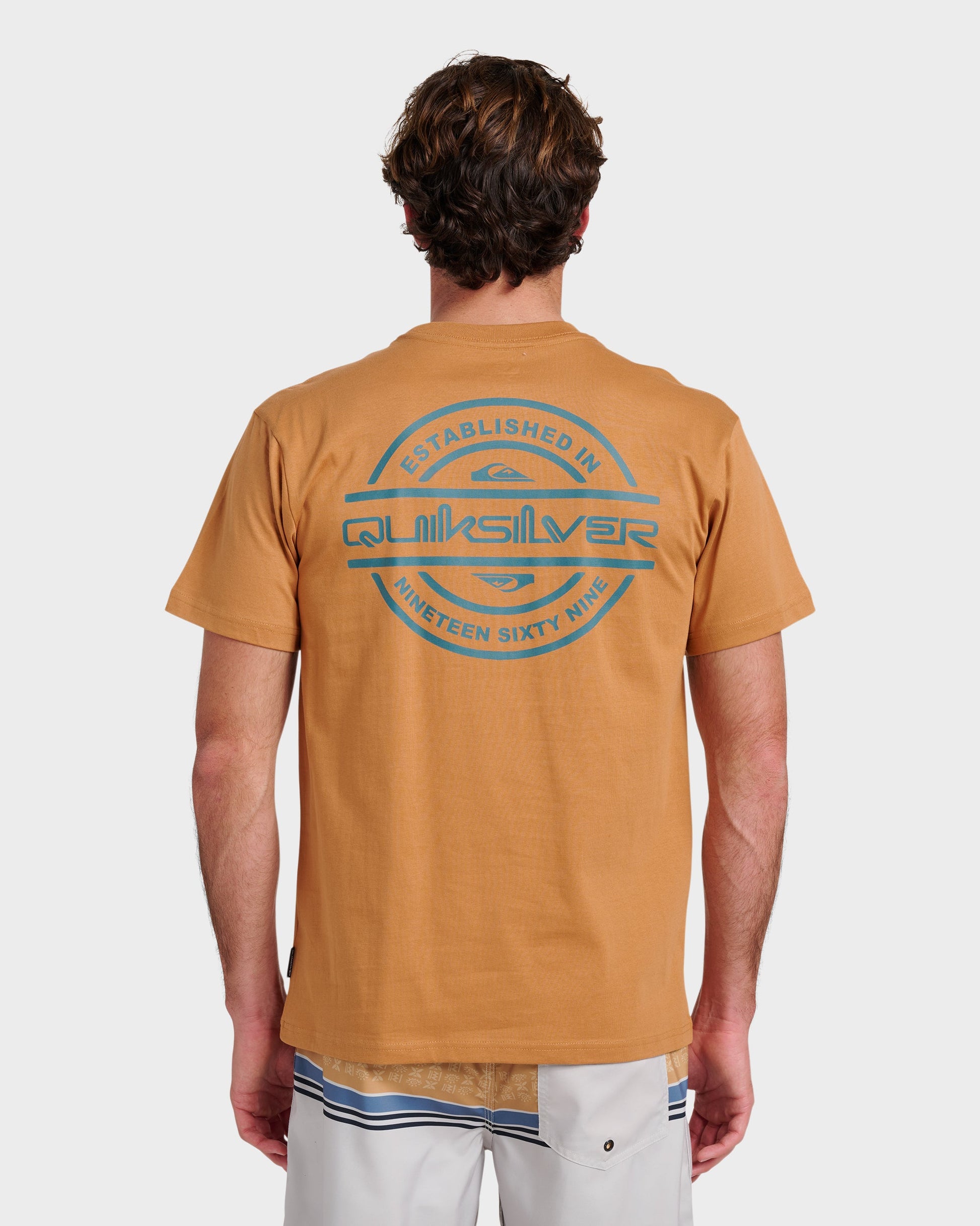 Mirrored Classic T-shirt - Almond - Quick Silver