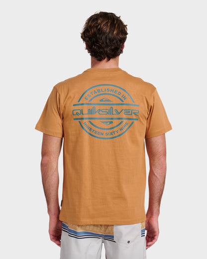 Mirrored Classic T-shirt - Almond - Quick Silver