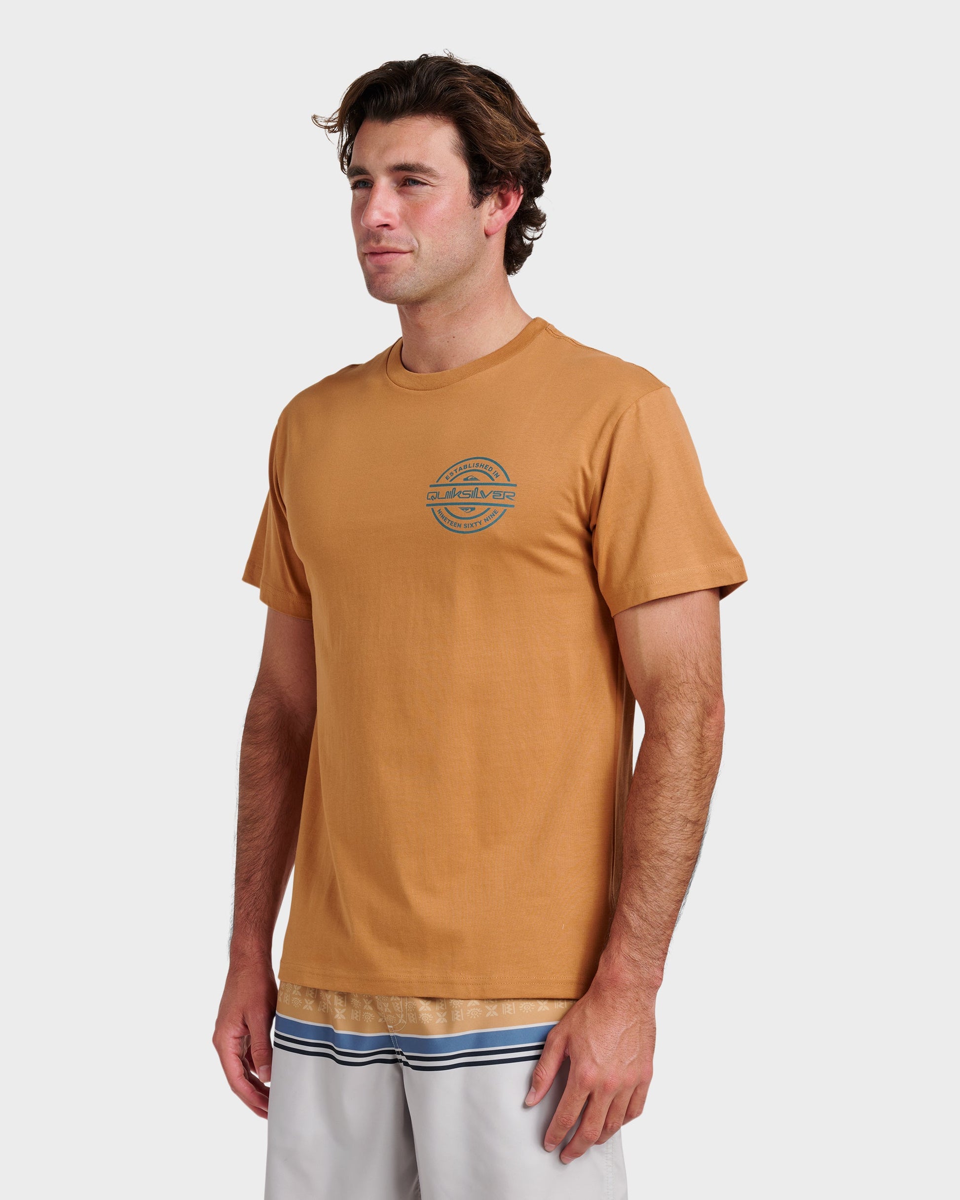Mirrored Classic T-shirt - Almond - Quick Silver