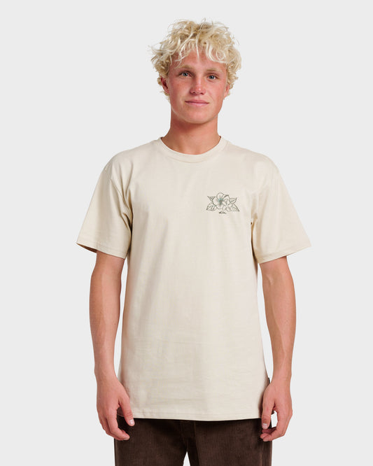 Floral Needs Classic T-shirt - Moonstruck - Quick Silver