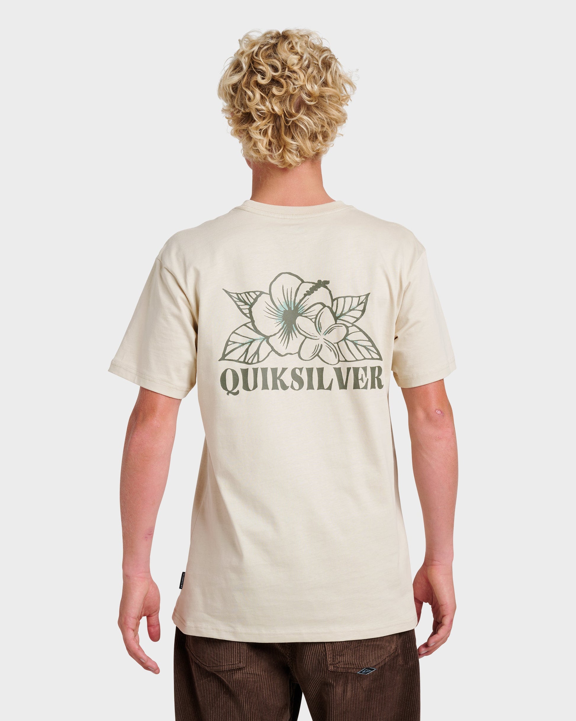 Floral Needs Classic T-shirt - Moonstruck - Quick Silver