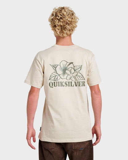 Floral Needs Classic T-shirt - Moonstruck - Quick Silver