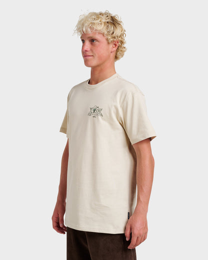 Floral Needs Classic T-shirt - Moonstruck - Quick Silver