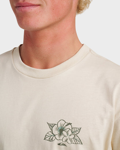 Floral Needs Classic T-shirt - Moonstruck - Quick Silver