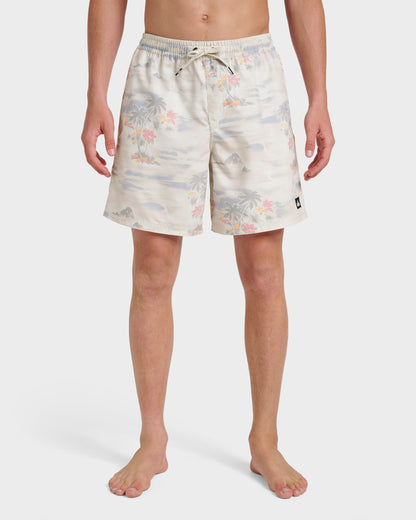 Everyday Tropical Surf 17" Swim Trunks - Moonstruck - Quick Silver