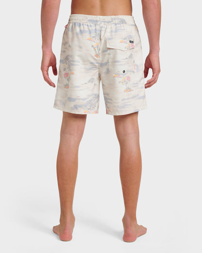 Everyday Tropical Surf 17" Swim Trunks - Moonstruck - Quick Silver