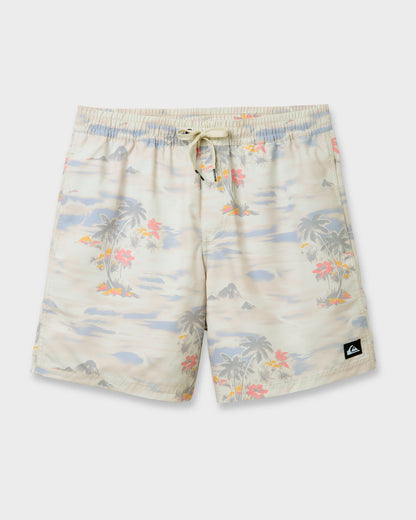 Everyday Tropical Surf 17" Swim Trunks - Moonstruck - Quick Silver