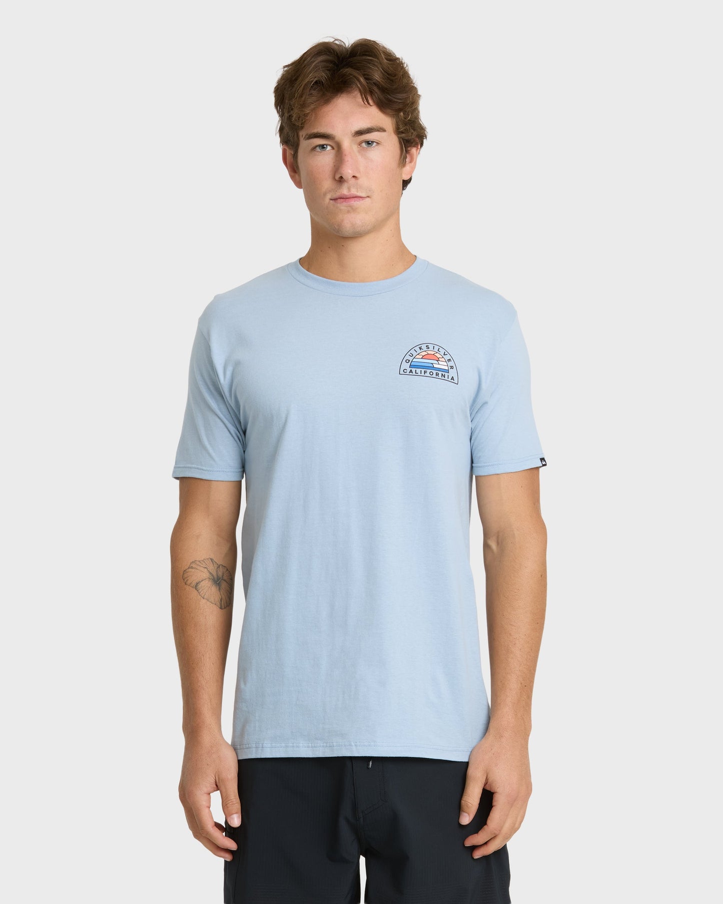 Ca Peelers T-Shirt - Ashley Blue - Quick Silver