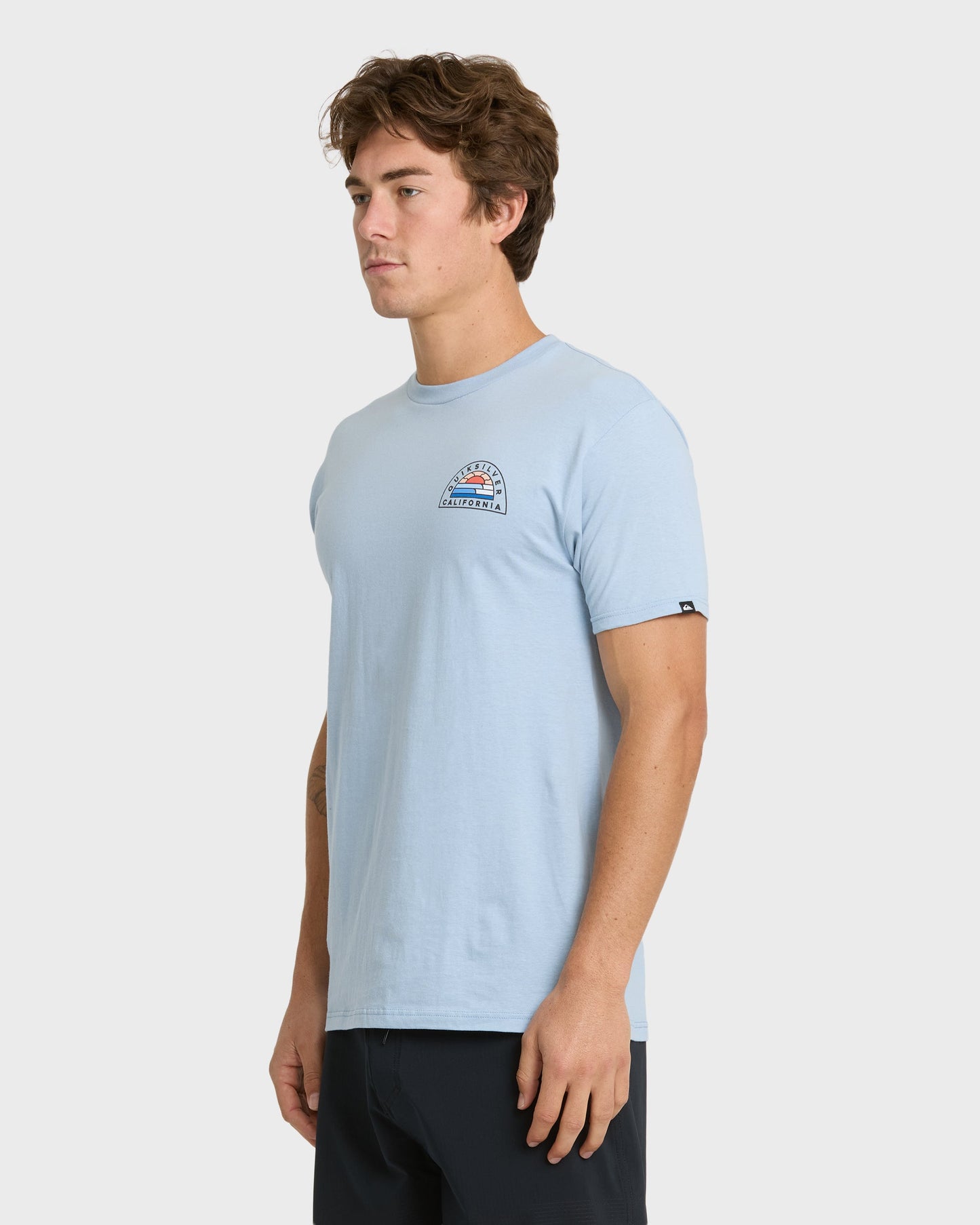 Ca Peelers T-Shirt - Ashley Blue - Quick Silver