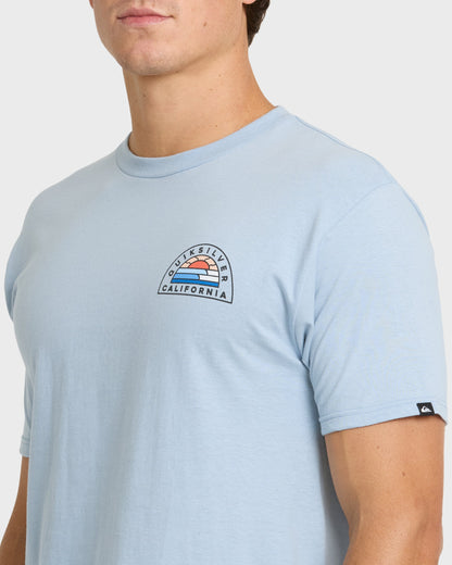 Ca Peelers T-Shirt - Ashley Blue - Quick Silver
