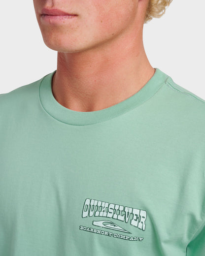 Wild West Classic T-shirt - Granite Green - Quick Silver