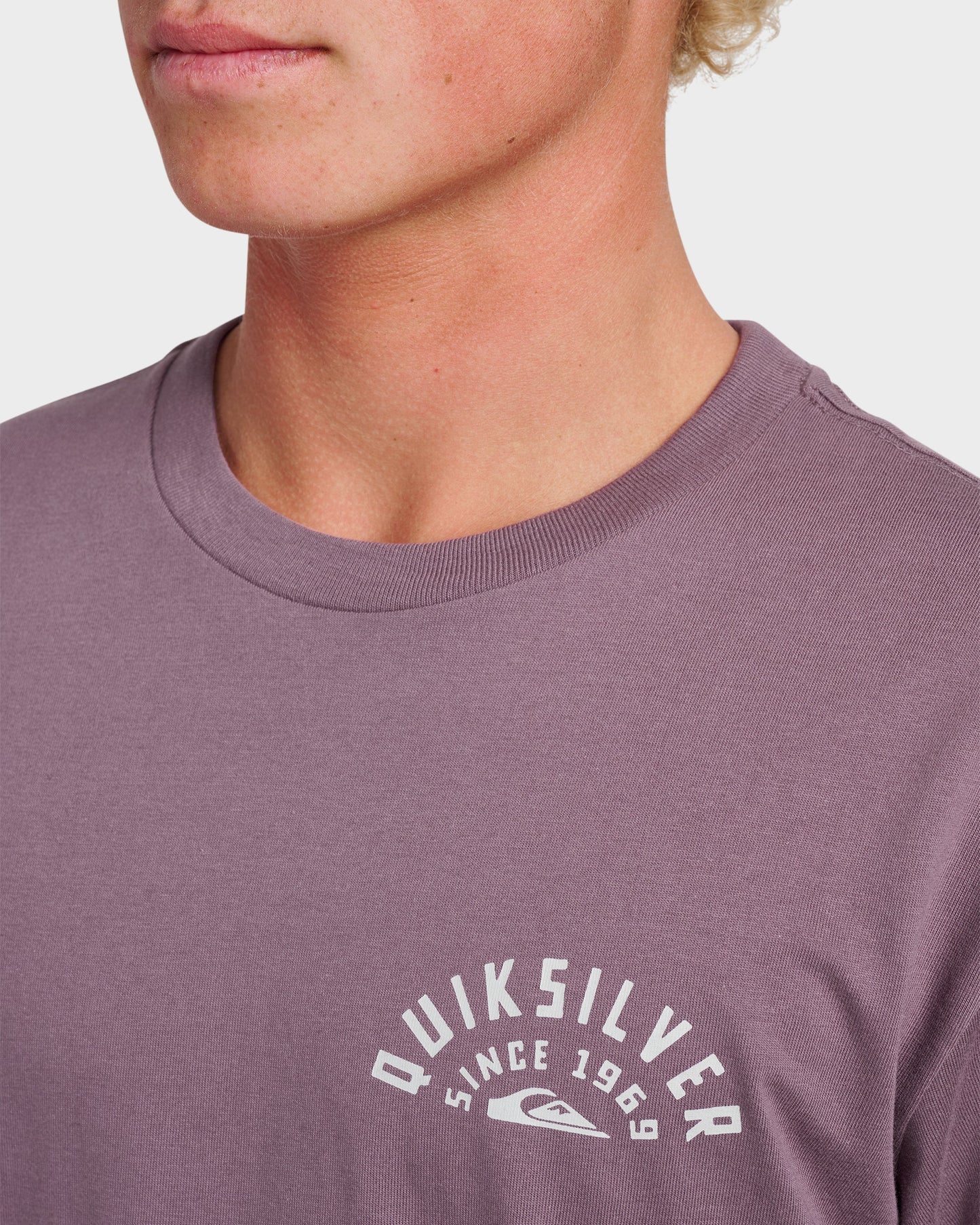 Sunrise Arch Classic T-shirt - Vintage Violet - Quick Silver