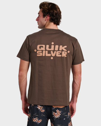 Primitive Scripture Classic T-shirt - Chocolate Brown - Quick Silver