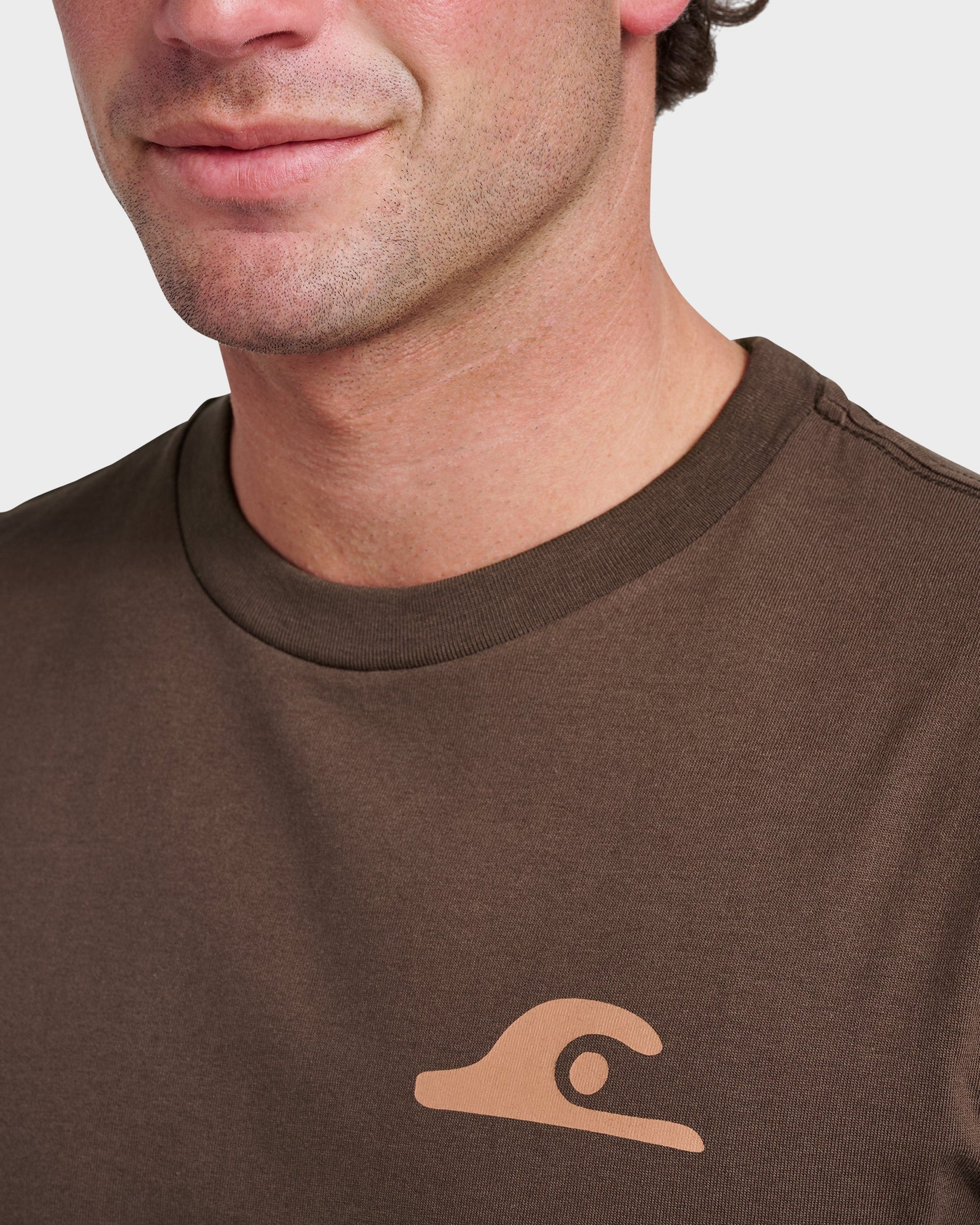 Primitive Scripture Classic T-shirt - Chocolate Brown - Quick Silver