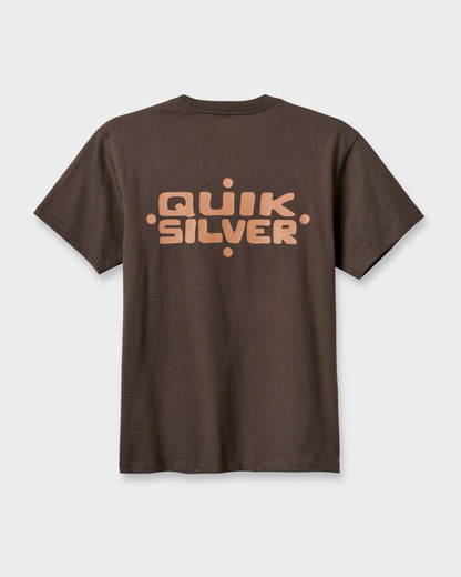 Primitive Scripture Classic T-shirt - Chocolate Brown - Quick Silver