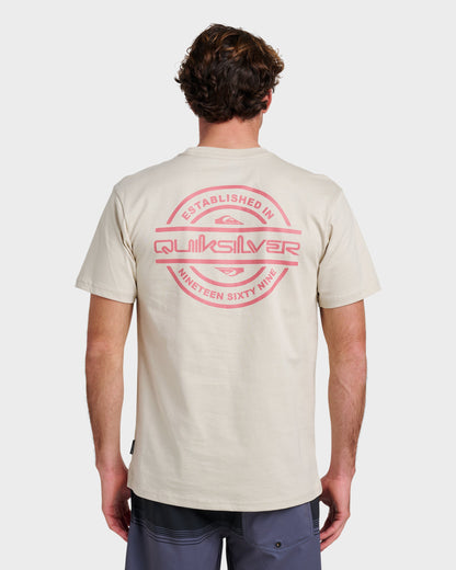 Mirrored Classic T-shirt - Moonstruck - Quick Silver