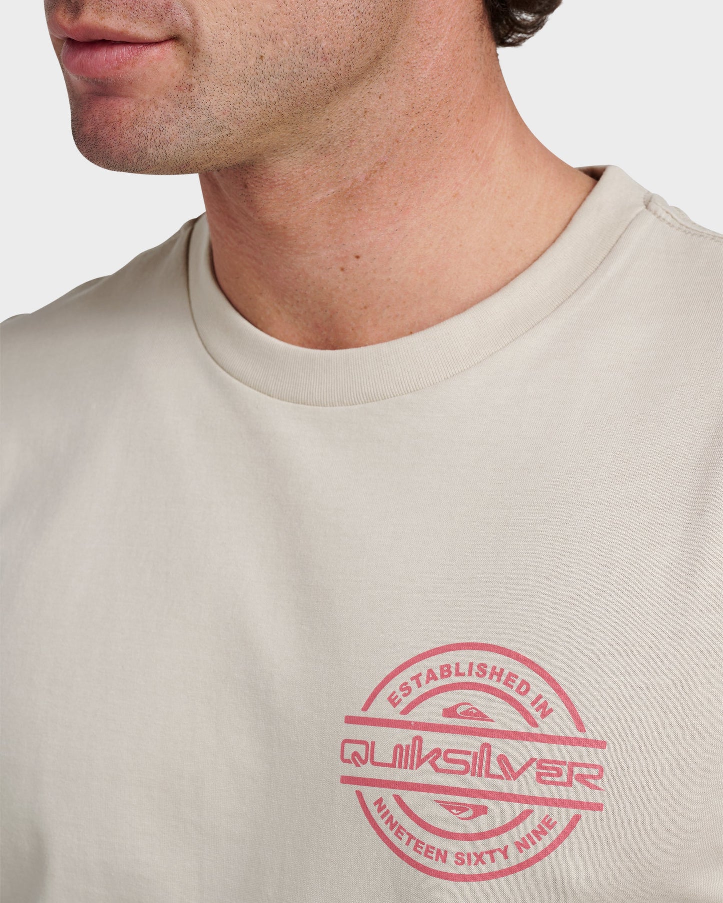 Mirrored Classic T-shirt - Moonstruck - Quick Silver